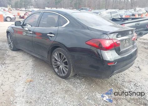 2016 Infiniti Q70 3.7 z USA, uszkodzony, nr VIN JN1BY1AP6GM221255